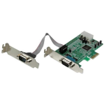 STARTECH SCHEDA PCI EXPRESS SERIALE BASSO PROFILO A 2 PORTE RS-232 CON 16.550 UART